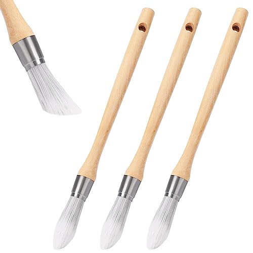 3 Stück Rund Lackierpinsel, kleine Pinsel für Wände, Spitz Fein Malerpinsel Zum Fenstern und Türen Profilen, Edelstahl Bogen Ringpinsel Fensterrahmen Lackierpinsel für Hauswandkanten Maler-Arbeiten 3 Stück Rund Lackierpinsel, kleine Pinsel für Wände, Spitz Fein Malerpinsel Zum Fenstern und Türen Profilen, Edelstahl Bogen Ringpinsel Fensterrahmen Lackierpinsel für Hauswandkanten Maler-Arbeiten von Mozeat Lens