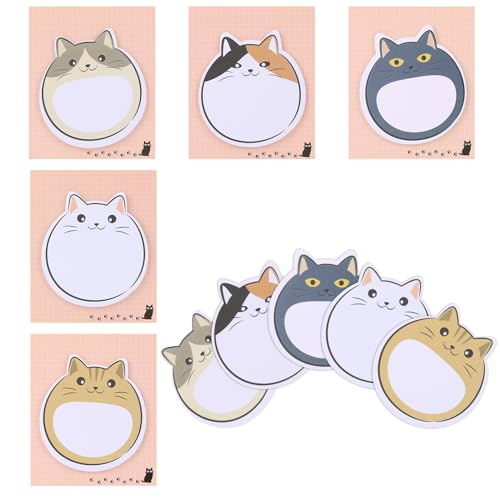 390 Blatt Katzen-Haftnotizen, Kawaii-Haftnotizen, niedliche Tier-Haftnotizen, Notizseiten, Index-Tabs, selbstklebend, Cartoon-Haftnotizblock für Katzenliebhaber, Büro, Schule, kreative Geschenke 390 Blatt Katzen-Haftnotizen, Kawaii-Haftnotizen, niedliche Tier-Haftnotizen, Notizseiten, Index-Tabs, selbstklebend, Cartoon-Haftnotizblock für Katzenliebhaber, Büro, Schule, kreative Geschenke von Mozeat Lens