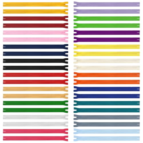 40 Stück 30,5 cm Nylon unsichtbare Reißverschlüsse Nylon Spule Reißverschlüsse Nähen Reißverschlüsse in 20 Farben für Schneidern Nähen Bunte Handwerk Bulk Reißverschluss Herstellung Taschen, Beutel, 40 Stück 30,5 cm Nylon unsichtbare Reißverschlüsse Nylon Spule Reißverschlüsse Nähen Reißverschlüsse in 20 Farben für Schneidern Nähen Bunte Handwerk Bulk Reißverschluss Herstellung Taschen, Beutel, von Mozeat Lens