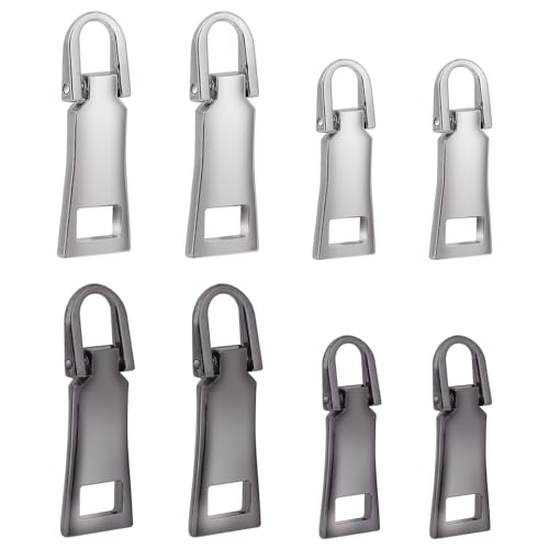 MOZEAT LENS Reißverschluss zipper, 8 Stück Reißverschluss Schieber Universal Reißverschluss zipper Ersatz Reißverschluss Anhänger Reißverschluss Reparatur set für Koffer Jacken Tasche MOZEAT LENS Reißverschluss zipper, 8 Stück Reißverschluss Schieber Universal Reißverschluss zipper Ersatz Reißverschluss Anhänger Reißverschluss Reparatur set für Koffer Jacken Tasche von Mozeat Lens