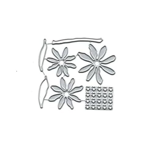 Stanzschablonen mit Gänseblümchen-Motiv, für Kartenherstellung, Stanzformen, Vorlagen für DIY, Scrapbooking, Fotoalbum, dekoratives geprägtes Papier für Kartenherstellung, Scrapbooking Stanzschablonen mit Gänseblümchen-Motiv, für Kartenherstellung, Stanzformen, Vorlagen für DIY, Scrapbooking, Fotoalbum, dekoratives geprägtes Papier für Kartenherstellung, Scrapbooking von Mozff