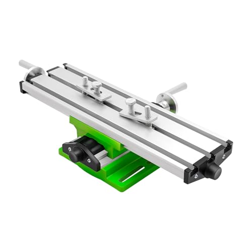 Mqwdxzfes Kreuztisch Ständerbohrmaschine, FräStisch Koordinatentisch mit Skala, Querschlitten Arbeitstisch Bohrtisch, Support Multifunktions-Arbeitstisch FräSmaschine Compound ür Tischbohrmaschinen von Mqwdxzfes