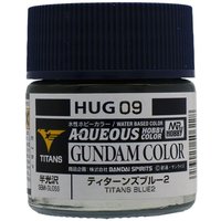 AQUEOUS GUNDAM COLOR (10ml) TITANS BLUE 2 von Mr Hobby - Gunze