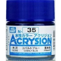 Acrysion (10 ml) Cobalt Blue von Mr Hobby - Gunze