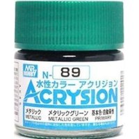 Acrysion (10 ml) Metallic Green von Mr Hobby - Gunze