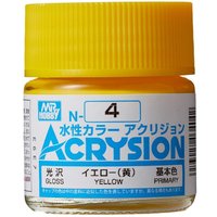 Acrysion (10 ml) Yellow von Mr Hobby - Gunze