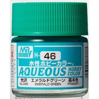 Aqueous Hobby Colors (10 ml) Emerald Green von Mr Hobby - Gunze