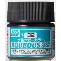 Aqueous Hobby Colors (10 ml) Field Gray (1) von Mr Hobby - Gunze