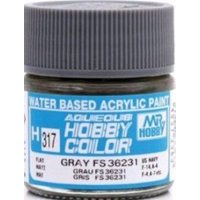 Aqueous Hobby Colors (10 ml) Gray FS 36231 von Mr Hobby - Gunze