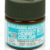Aqueous Hobby Colors (10 ml) Green FS 34079 von Mr Hobby - Gunze