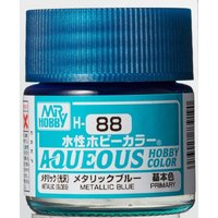 Aqueous Hobby Colors (10 ml) Metallic Blue von Mr Hobby - Gunze