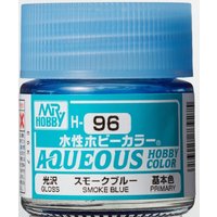 Aqueous Hobby Colors (10 ml) Smoke Blue von Mr Hobby - Gunze