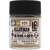 Little Armory Color (18ml) 10th Anniv. ALUMITE BLACK von Mr Hobby - Gunze