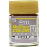 Mr. Clear Color GX (18 ml) Clear Gold von Mr Hobby - Gunze