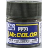 Mr. Color (10 ml) Dark Green BS381C/641 von Mr Hobby - Gunze