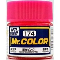 Mr. Color (10 ml) Fluorescent Pink von Mr Hobby - Gunze