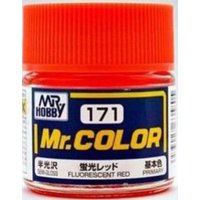 Mr. Color (10 ml) Fluorescent Red von Mr Hobby - Gunze