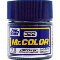Mr. Color (10 ml) Phthalo Cyanne Blue von Mr Hobby - Gunze