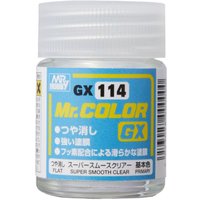 Mr. Color GX Super Smooth Clear Flat (18ml) von Mr Hobby - Gunze