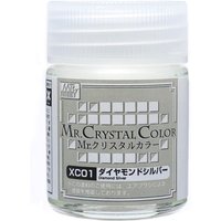 Mr. Crystal Color (18ml) Diamond Silver von Mr Hobby - Gunze