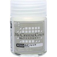 Mr. Crystal Color (18ml) Ruby Red von Mr Hobby - Gunze