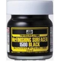 Mr. Finishing Surfacer 1500 Black (40 ml) von Mr Hobby - Gunze