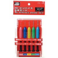 Mr. Pinvice Basic Set (1 / 1.5 / 2 / 2.5 / 3 mm) von Mr Hobby - Gunze
