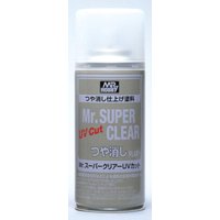 Mr. Super Clear UV Cut Flat Spray (170 ml) von Mr Hobby - Gunze