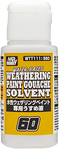 Mrhobby - Mr. Weathering Paint Gouache Solvent Wtt-111mrh-wtt-111 von GSI Creos