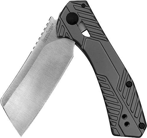 Kershaw Static Exclusives Framelock Messer aus 8CrMov Stahl, 3D-Stahl Griff von Mr. Blade