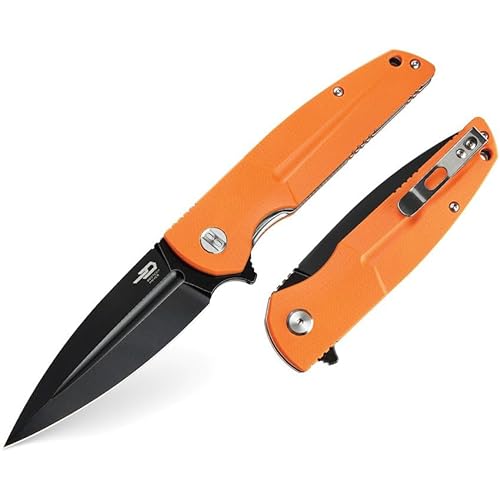 Mr. Blade Bestech Messer Fin Orange Exclusive G10 aus 14C28N Stahl von Mr. Blade