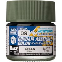 Acrysion Gundam Assemble Color (Base Color) (10 ml) Green von Mr. Hobby - Gunze