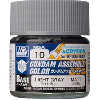 Acrysion Gundam Assemble Color (Base Color) (10 ml) Light Gray von Mr. Hobby - Gunze