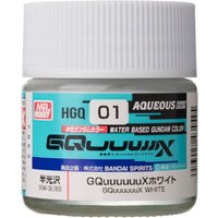 Aqueous Gundam Color (10ml) GQuuuuuuX WHITE von Mr. Hobby - Gunze