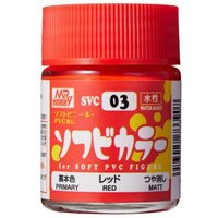 Water-Based SOFUBI Color (18 ml) Red von Mr. Hobby - Gunze