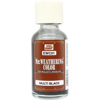 Weathering Color Multi Black (40ml) von Mr. Hobby - Gunze