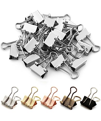 Mr. Pen - 50 Stück kleine Silberfarbene Ordner-Clips, 1,9 cm, kleine Klammern, Büroklammern, Mikroklammern, Miniklammern Mr. Pen - 50 Stück kleine Silberfarbene Ordner-Clips, 1,9 cm, kleine Klammern, Büroklammern, Mikroklammern, Miniklammern von Mr. Pen