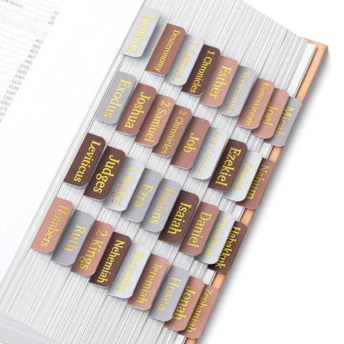Mr. Pen - Bibel Tabs, 75 Tabs, Laminated Bible Tabs for Women and Men, Bible Tabs for Study Bible, Bible Index Tabs, Bible Book Tabs, Bible Labels Tabs, Mr. Pen Tabs for Bible von Mr. Pen