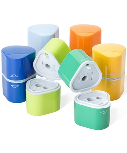 Mr. Pen Bleistiftspitzer für Buntstifte, 6 Stück, 3 Löcher, von Mr. Pen