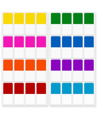 Mr. Pen - Haftindex-Tabs, 480 Stück, bunte Klebe-Tabs für Notizbücher, Seitenmarkierungen, Seitenreiter für Ordner, Seitenreiter für Bücher, Notizbuch-Tabs, Buch-Haftstreifen für Notizbücher Mr. Pen - Haftindex-Tabs, 480 Stück, bunte Klebe-Tabs für Notizbücher, Seitenmarkierungen, Seitenreiter für Ordner, Seitenreiter für Bücher, Notizbuch-Tabs, Buch-Haftstreifen für Notizbücher von Mr. Pen