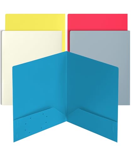 Mr. Pen Kunststoff-Ordner mit Taschen, 5 Stück, tropische Paradiesfarben Mr. Pen Kunststoff-Ordner mit Taschen, 5 Stück, tropische Paradiesfarben von Mr. Pen