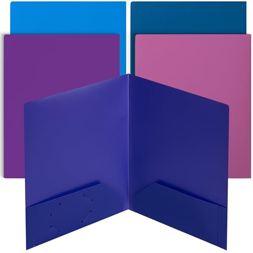 Mr. Pen Kunststoff-Ordner mit Taschen, 5 Stück, verschiedene Farben, Ordner mit Taschen, robuster Kunststoff, zwei Taschen, Taschenmappen, Weltraum-Farbthema Mr. Pen Kunststoff-Ordner mit Taschen, 5 Stück, verschiedene Farben, Ordner mit Taschen, robuster Kunststoff, zwei Taschen, Taschenmappen, Weltraum-Farbthema von Mr. Pen