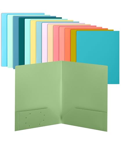 Mr. Pen - Plastikmappen mit Taschen, 15 Stück, Karneval am Meer, 2 Taschenmappen, Kunststoff von Mr. Pen