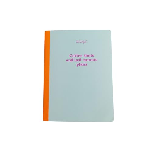 Mr Wonderful Notizbuch, A5, liniert, 80 Seiten, Notebook, genähter Einband, Coffee Shots and last-minute plans Mr Wonderful Notizbuch, A5, liniert, 80 Seiten, Notebook, genähter Einband, Coffee Shots and last-minute plans von Mr. Wonderful