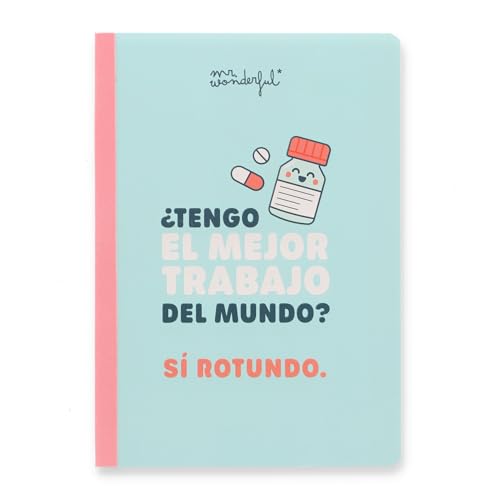Mr Wonderful Notizbuch, A5, liniert, liniert, 160 Seiten, Notebook, genähter Einband Mr Wonderful Notizbuch, A5, liniert, liniert, 160 Seiten, Notebook, genähter Einband von Mr. Wonderful
