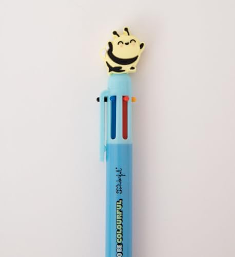 Mr. Wonderful - Boli mehrfarbig Biene - Kugelschreiber mit 6 Farben - Time to be colourful Mr. Wonderful - Boli mehrfarbig Biene - Kugelschreiber mit 6 Farben - Time to be colourful von Mr. Wonderful