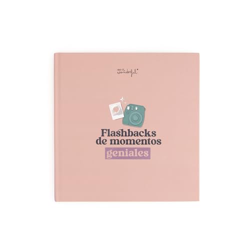 Mr. Wonderful Fotoalbum – Flashbacks für coole Momente – kleines Fotoalbum – mit 64 Seiten und 8 Stickerbögen von Mr. Wonderful
