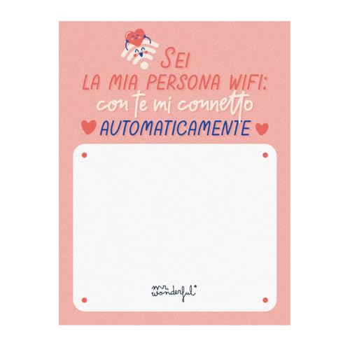 Mr. Wonderful - Haftnotizen mit herzlichen Nachrichten - Block mit 200 Haftnotizen aus 80 g/m² Papier - mit Liebesbotschaften Mr. Wonderful - Haftnotizen mit herzlichen Nachrichten - Block mit 200 Haftnotizen aus 80 g/m² Papier - mit Liebesbotschaften von Mr. Wonderful
