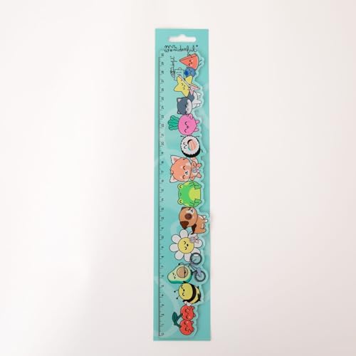 Mr. Wonderful Lineal 30 cm – Figuren-Silhouette von Mr. Wonderful