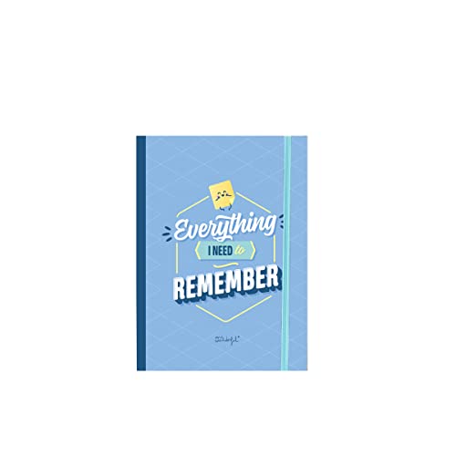 Mr. Wonderful Notizbuch mit Haftnotizen - Everything I need to remember von Mr. Wonderful